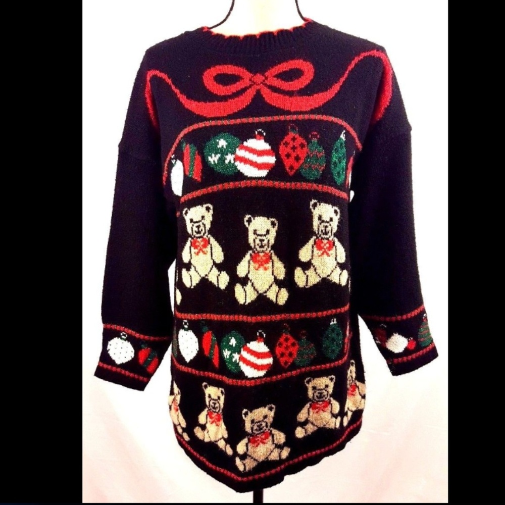 Ugly Christmas Sweater Women's Medium Nutcracker